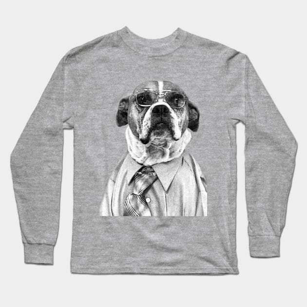 The Office - Dwight 'K-9' Shrute Long Sleeve T-Shirt by OfficeBros